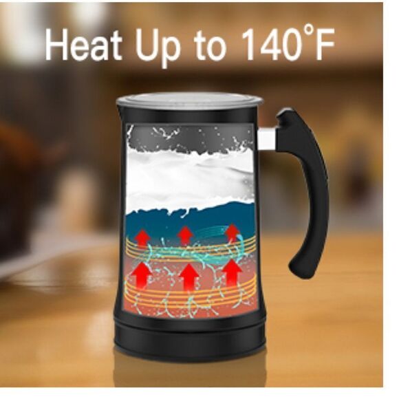 NEW BlackโChinya Milk Frother Automatic Frothe Hot & Cold Functions IcedโCoffee - Picture 14 of 16